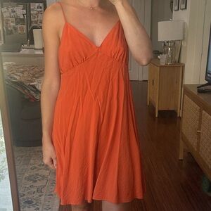 Orange Cocktail dress